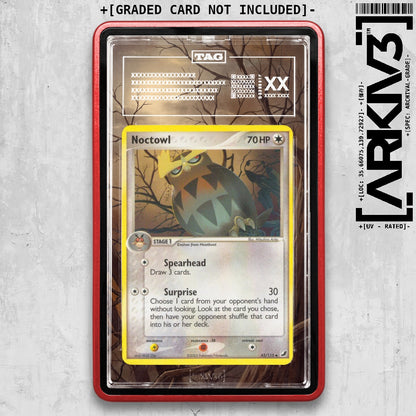 ARKIV3 TAG graded front - Red