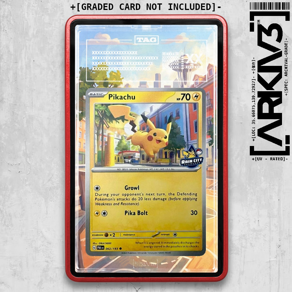 ARKIV3 TAG graded front - Red