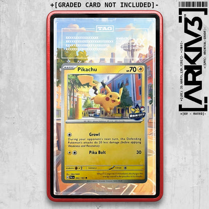 ARKIV3 TAG graded front - Red