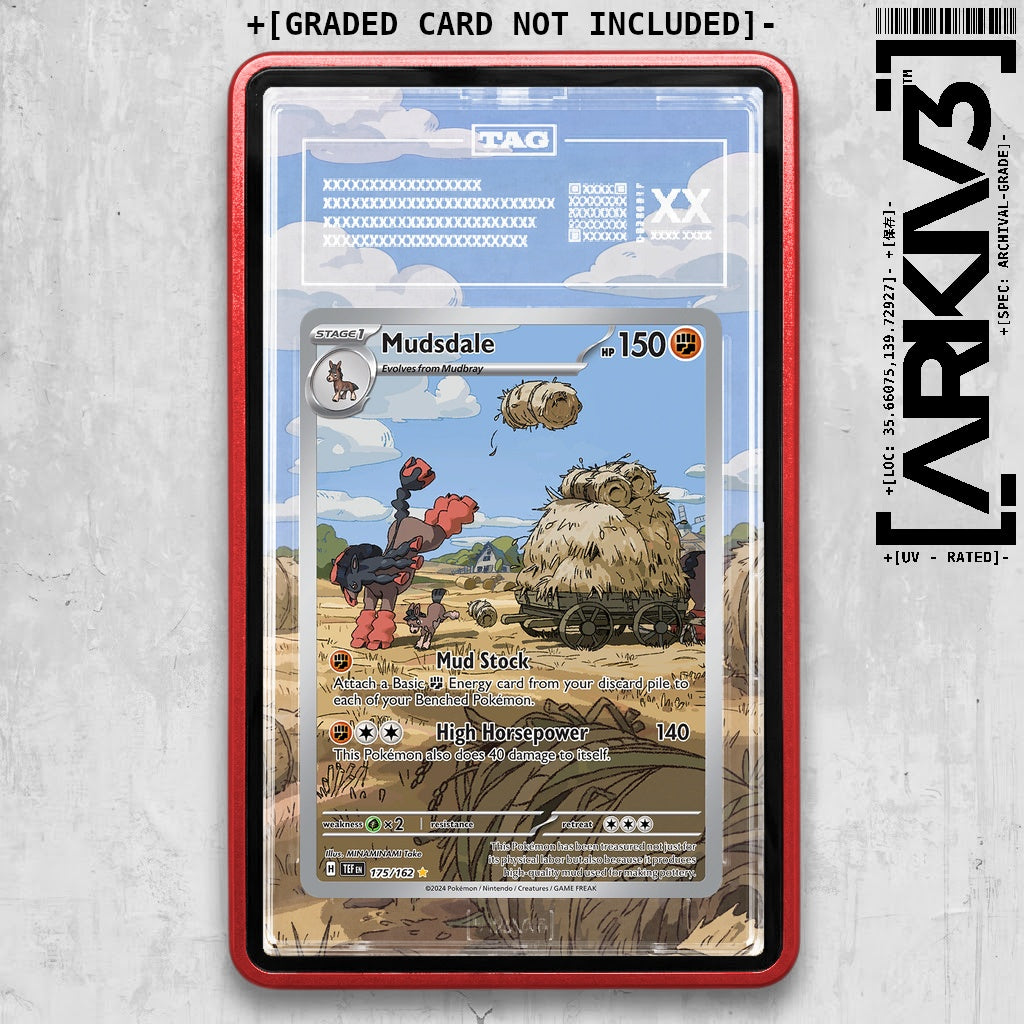 ARKIV3 TAG graded front - Red
