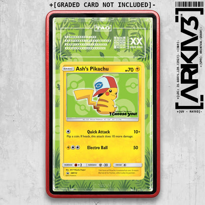 ARKIV3 TAG graded front - Red