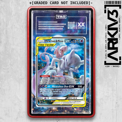 ARKIV3 TAG graded front - Red