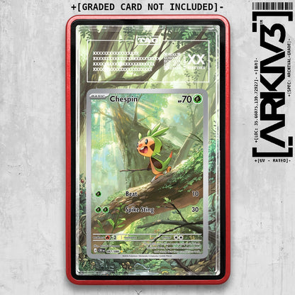 ARKIV3 TAG graded front - Red