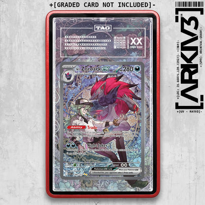 ARKIV3 TAG graded front - Red