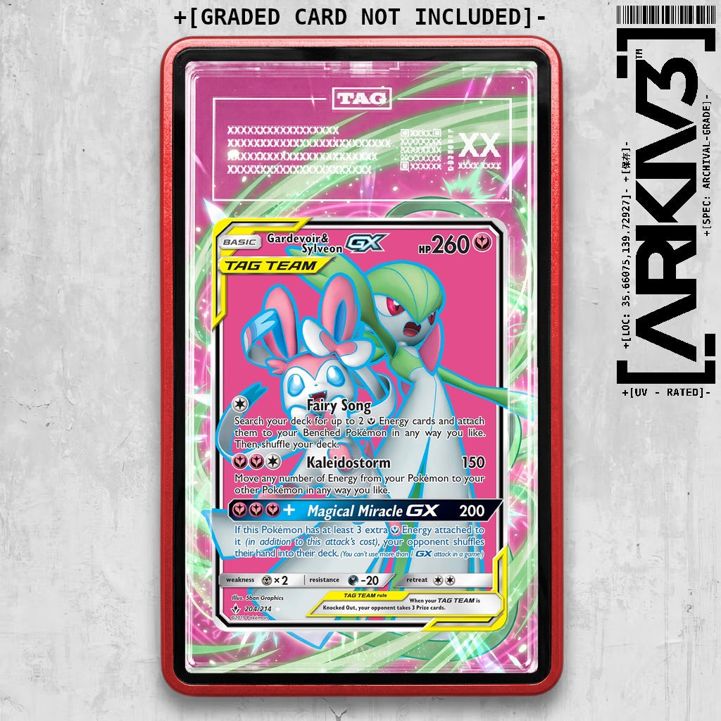 ARKIV3 TAG graded front - Red