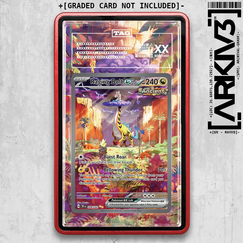 ARKIV3 TAG graded front - Red
