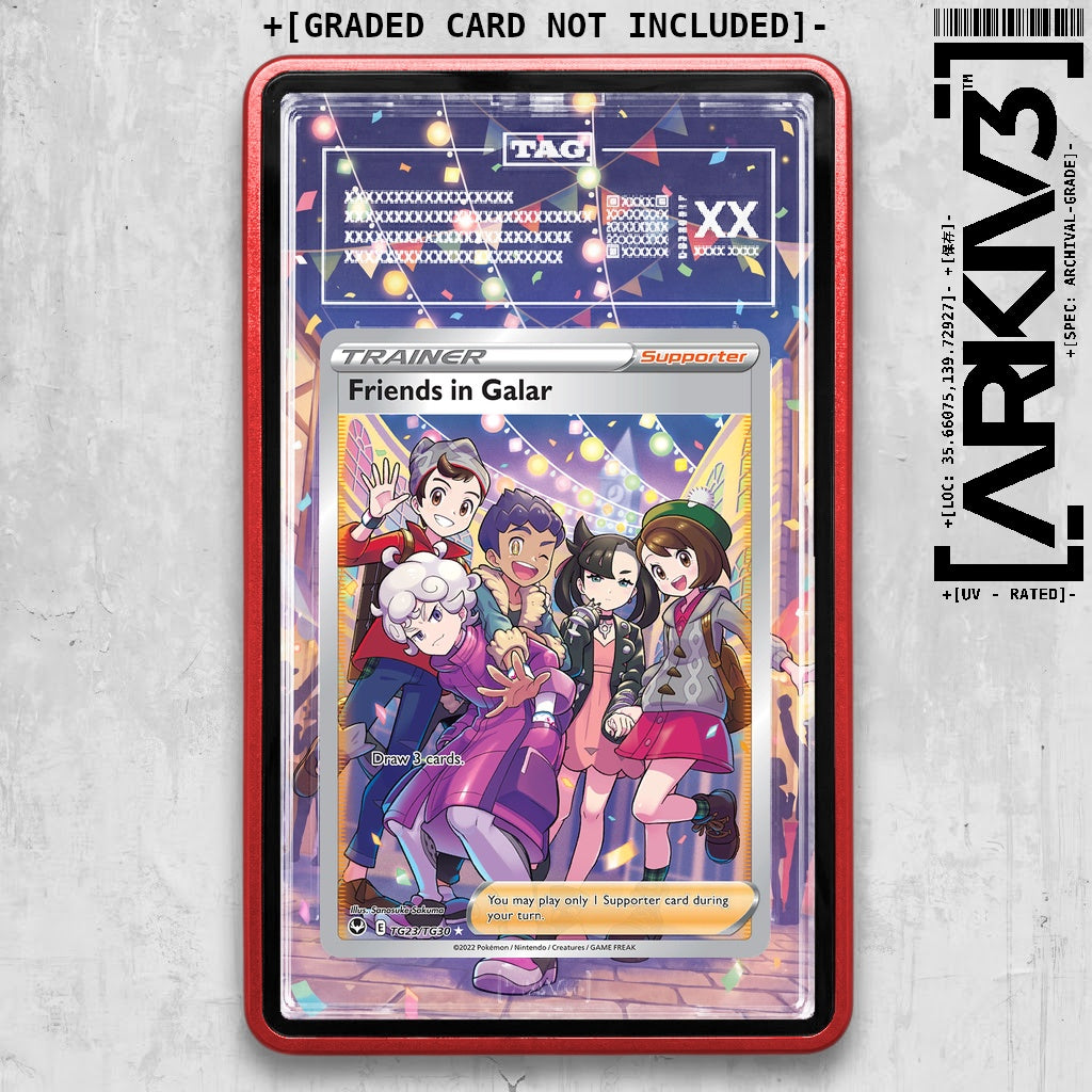 ARKIV3 TAG graded front - Red