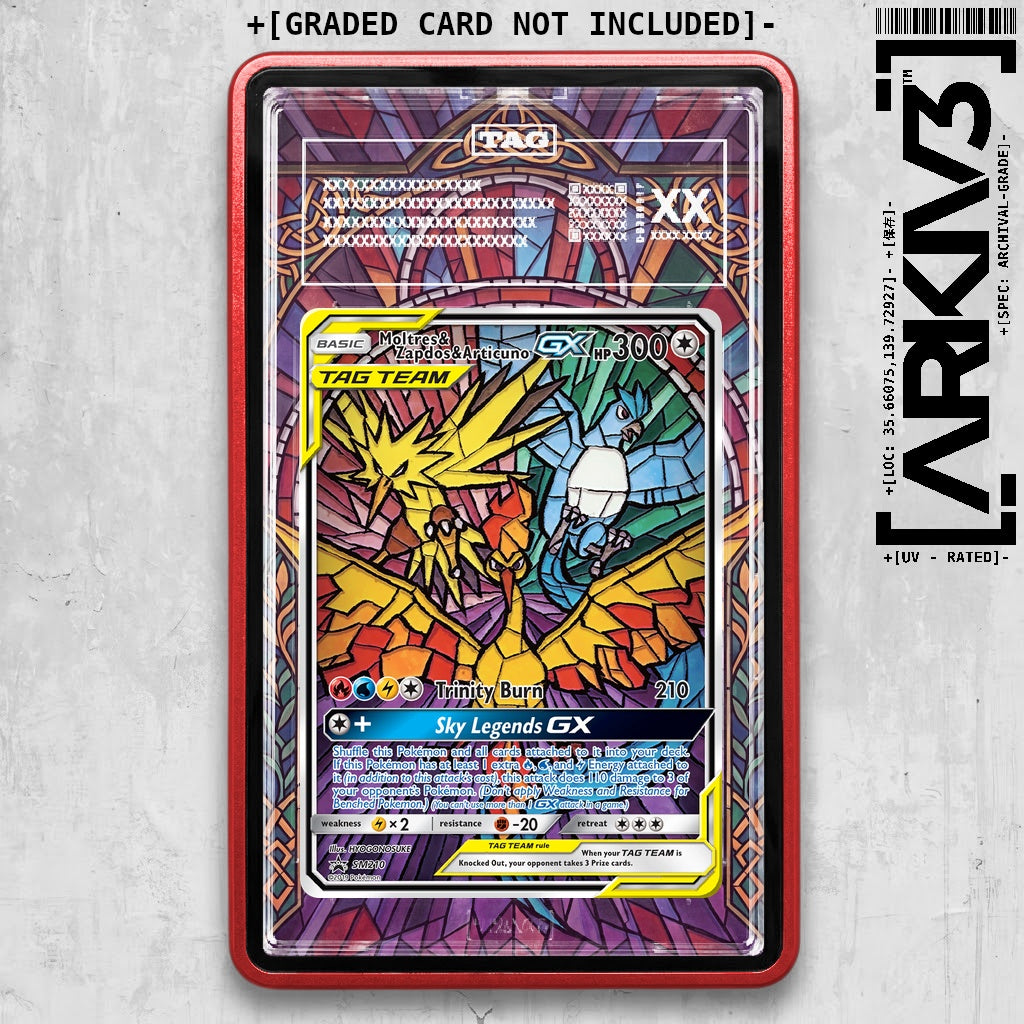 ARKIV3 TAG graded front - Red