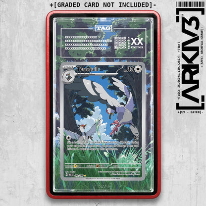 ARKIV3 TAG graded front - Red