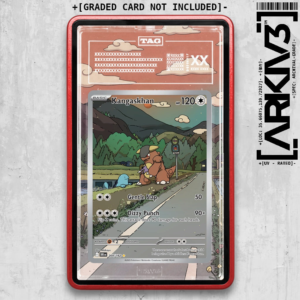 ARKIV3 TAG graded front - Red