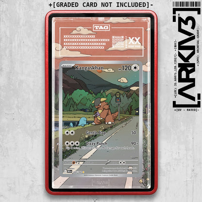 ARKIV3 TAG graded front - Red