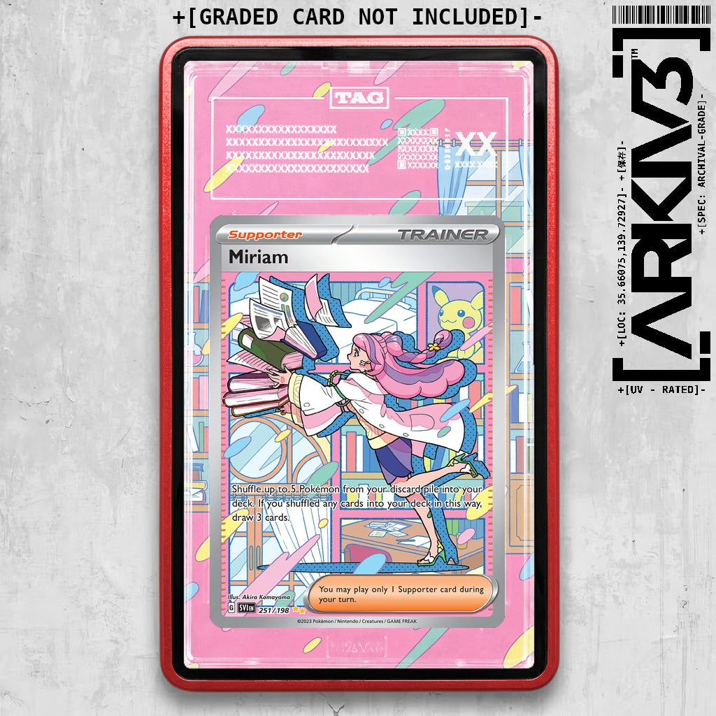 ARKIV3 TAG graded front - Red