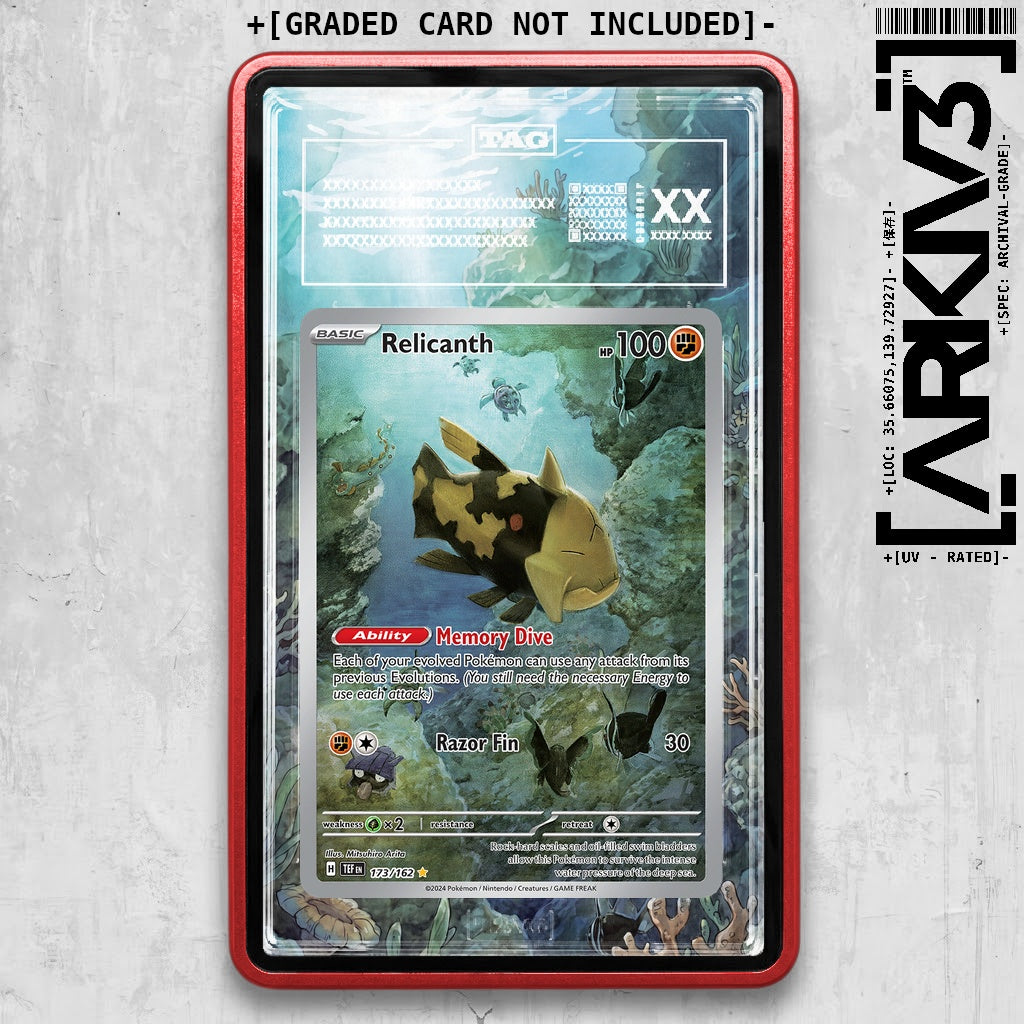 ARKIV3 TAG graded front - Red