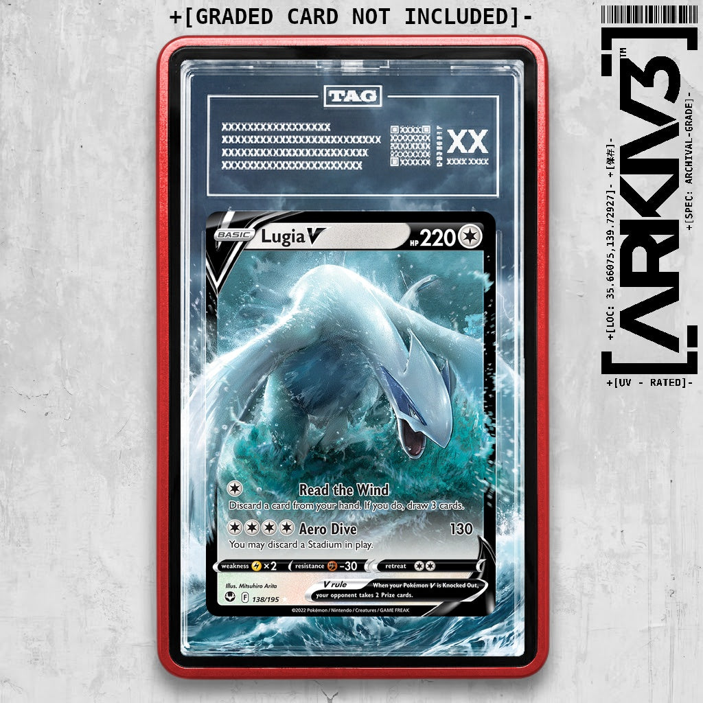 ARKIV3 TAG graded front - Red