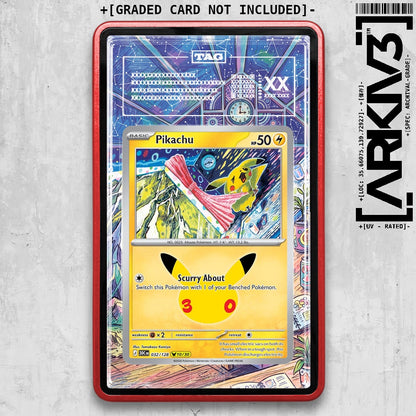 ARKIV3 TAG graded front - Red