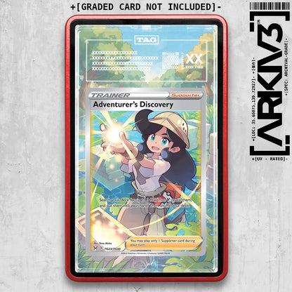 ARKIV3 TAG graded front - Red