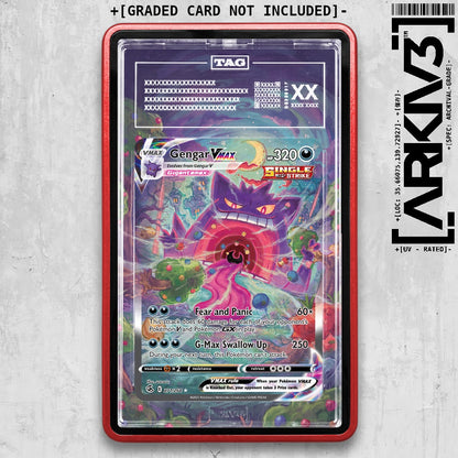 ARKIV3 TAG graded front - Red