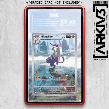 ARKIV3 TAG graded front - Red