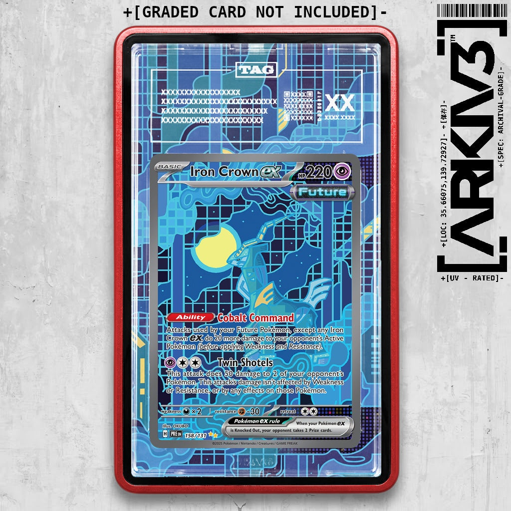 ARKIV3 TAG graded front - Red