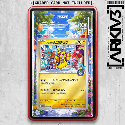 ARKIV3 TAG graded front - Red