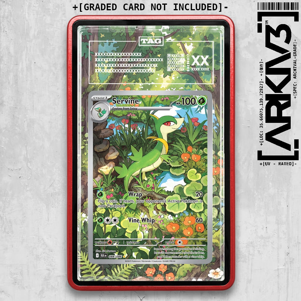 ARKIV3 TAG graded front - Red