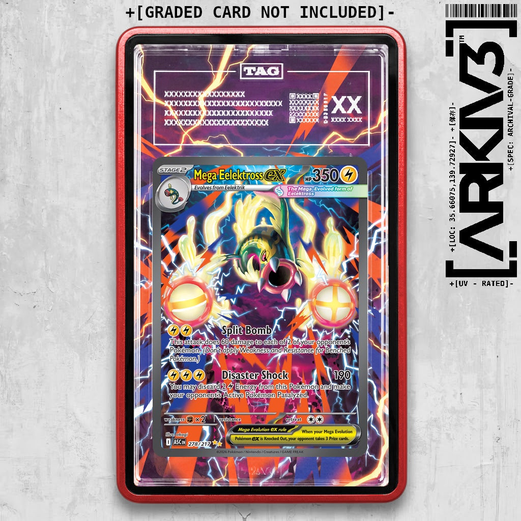 ARKIV3 TAG graded front - Red