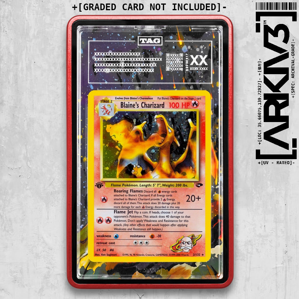 ARKIV3 TAG graded front - Red