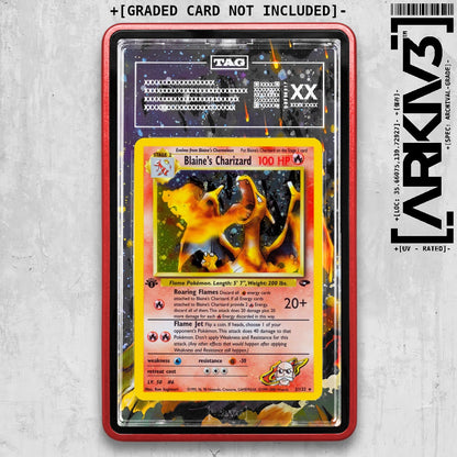 ARKIV3 TAG graded front - Red