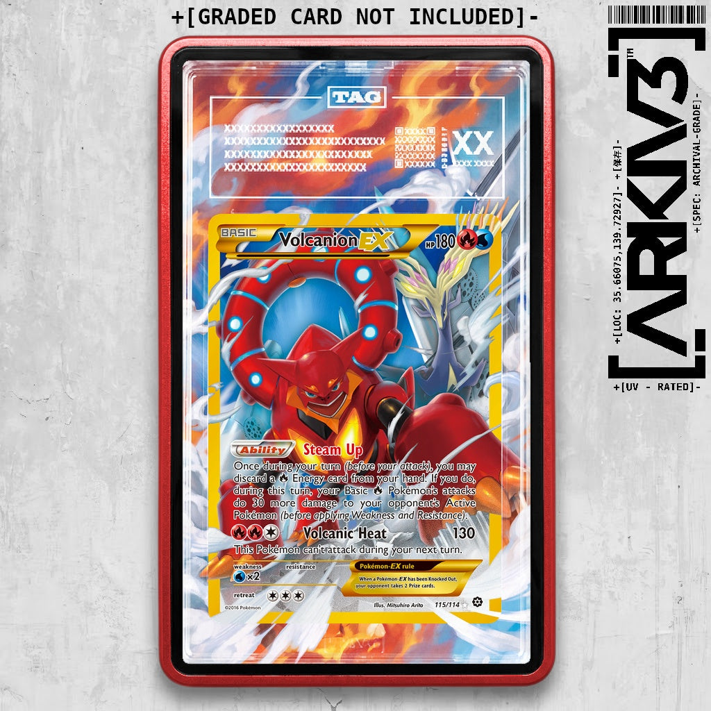 ARKIV3 TAG graded front - Red