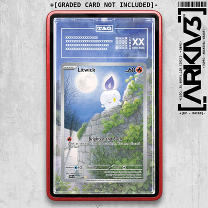 ARKIV3 TAG graded front - Red