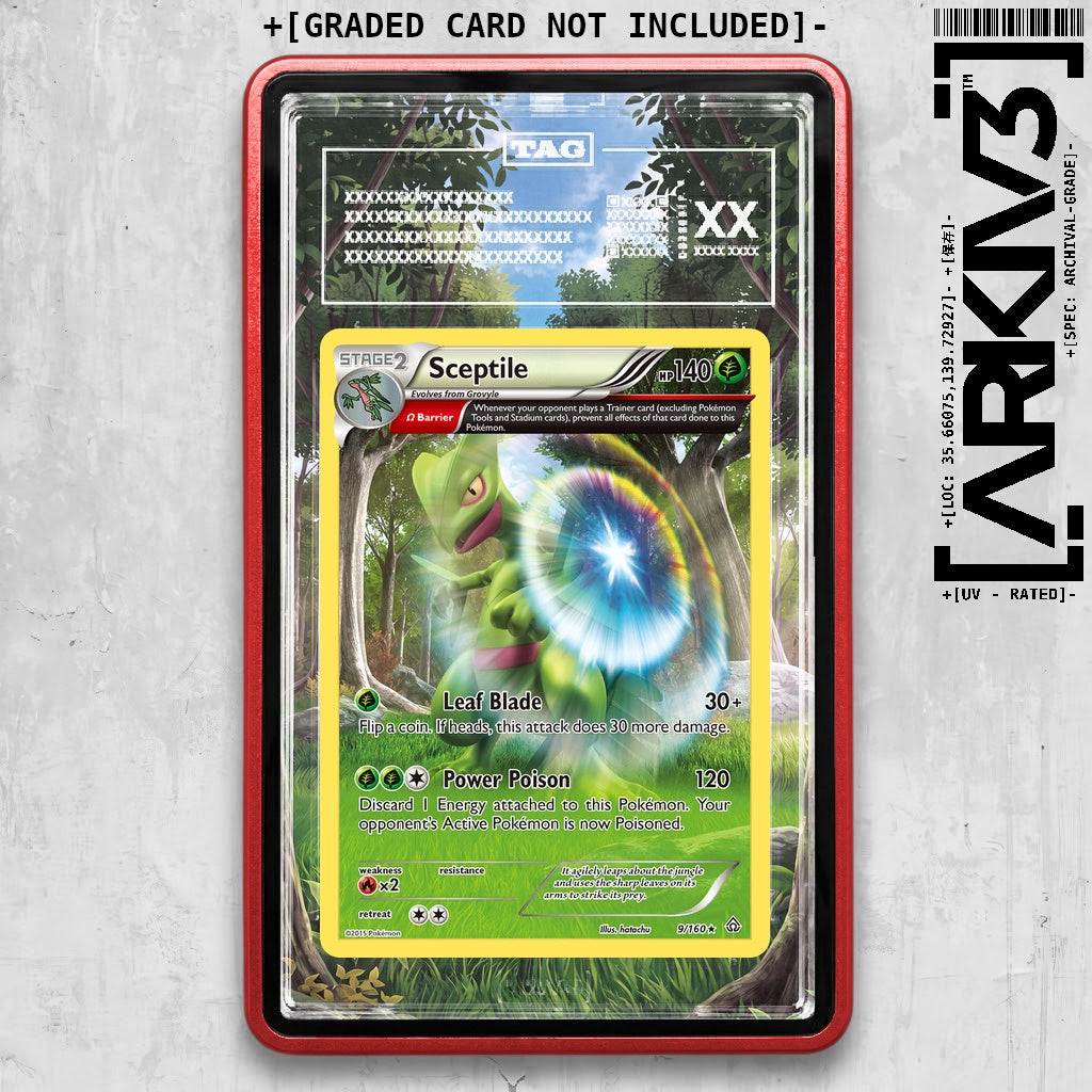 ARKIV3 TAG graded front - Red