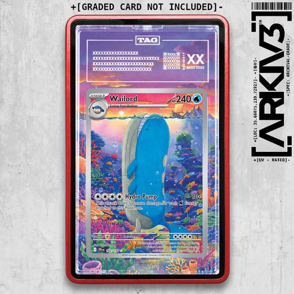 ARKIV3 TAG graded front - Red