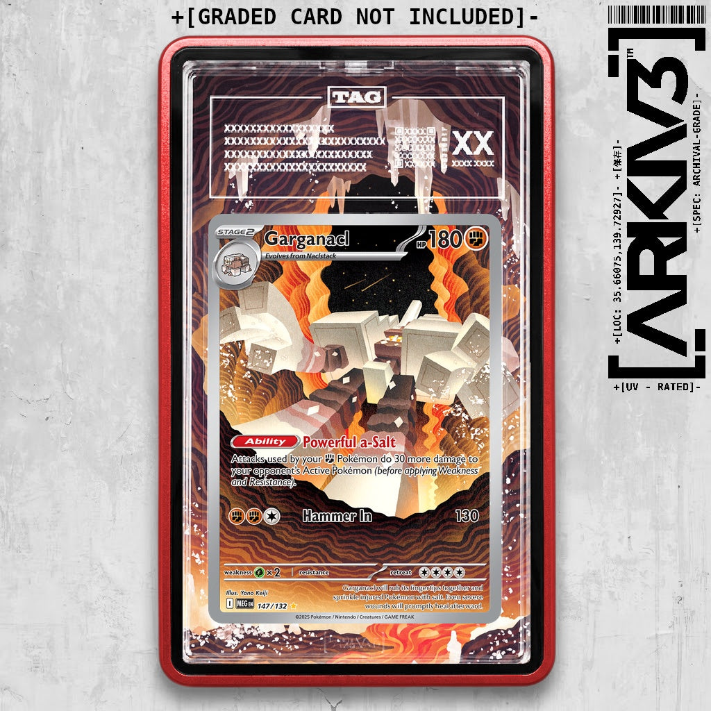 ARKIV3 TAG graded front - Red