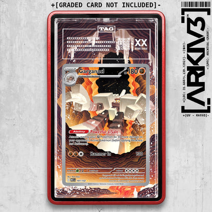 ARKIV3 TAG graded front - Red