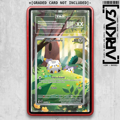 ARKIV3 TAG graded front - Red