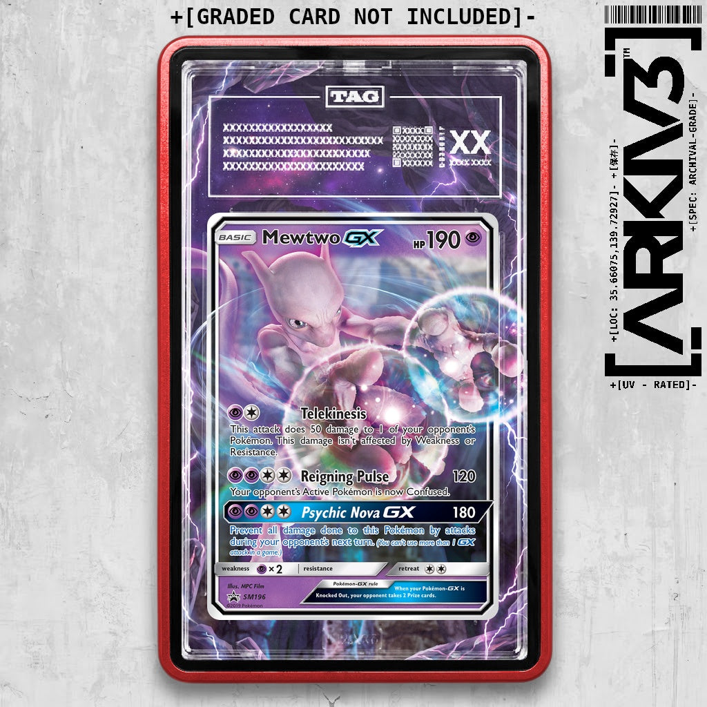 ARKIV3 TAG graded front - Red