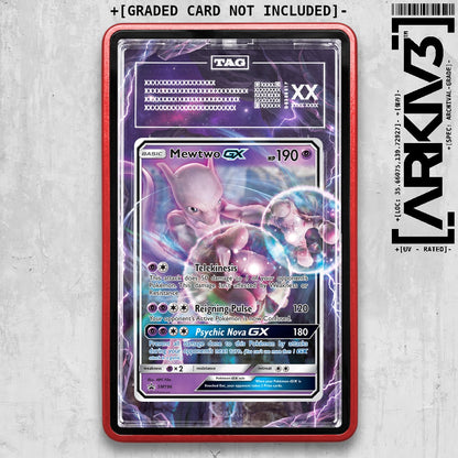 ARKIV3 TAG graded front - Red