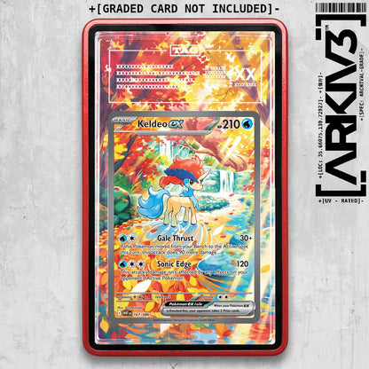 ARKIV3 TAG graded front - Red