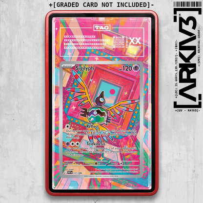 ARKIV3 TAG graded front - Red