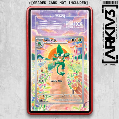 ARKIV3 TAG graded front - Red