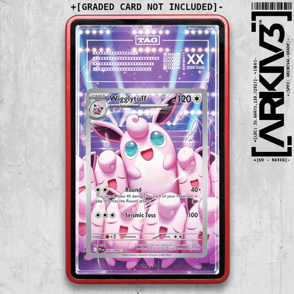 ARKIV3 TAG graded front - Red