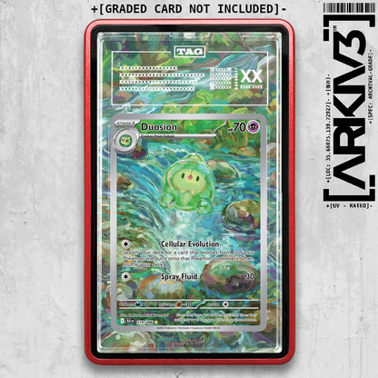 ARKIV3 TAG graded front - Red