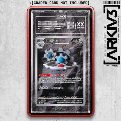 ARKIV3 TAG graded front - Red