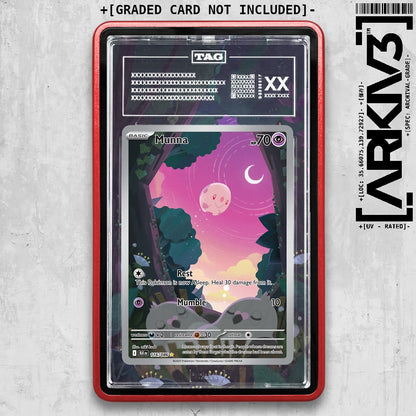ARKIV3 TAG graded front - Red
