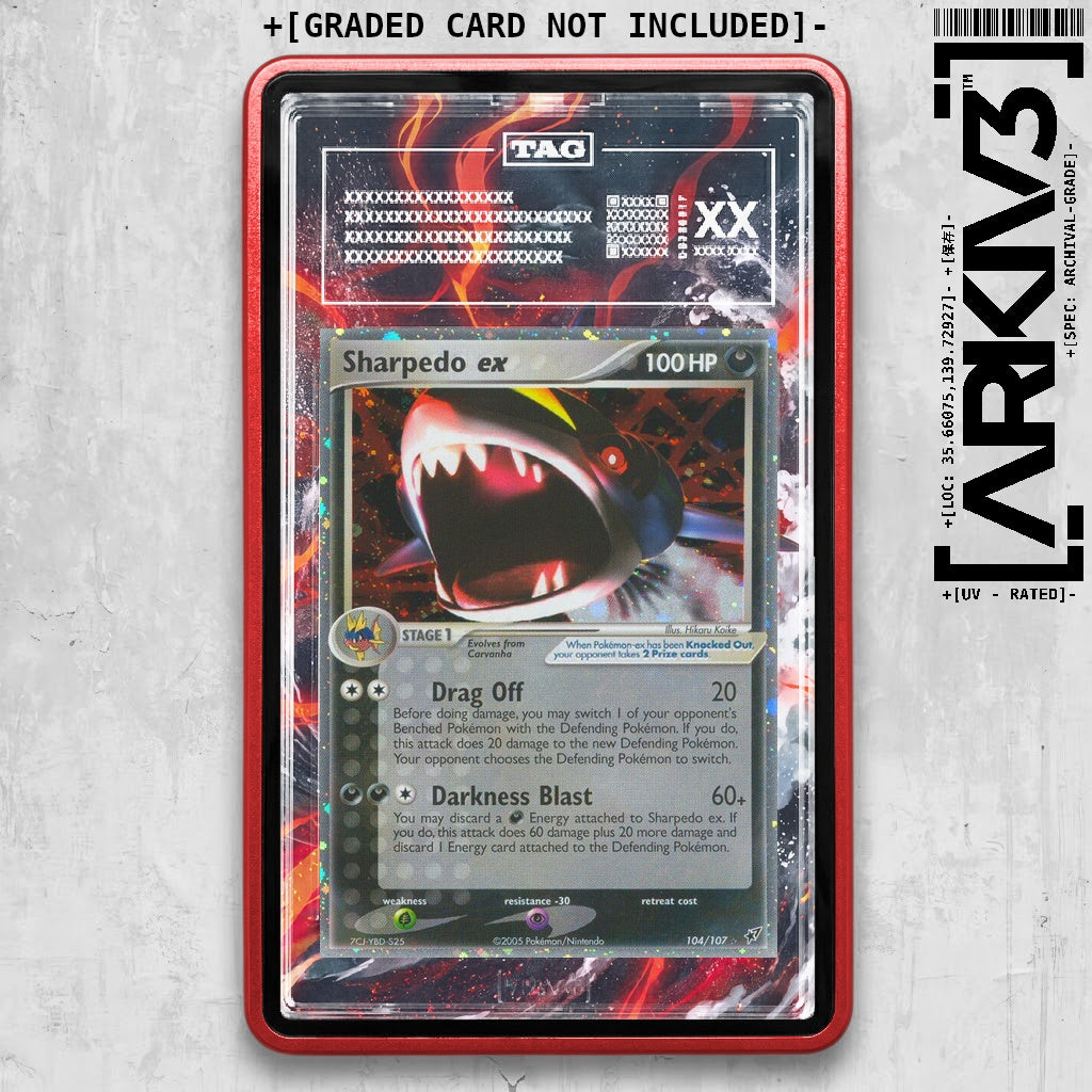 ARKIV3 TAG graded front - Red