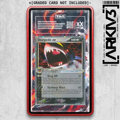 ARKIV3 TAG graded front - Red