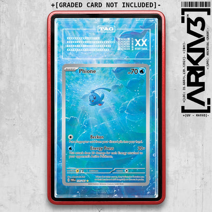 ARKIV3 TAG graded front - Red