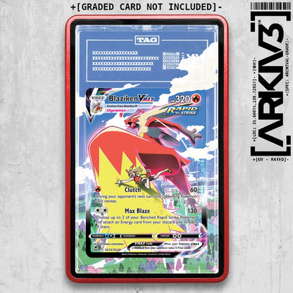 ARKIV3 TAG graded front - Red