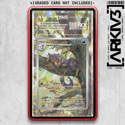 ARKIV3 TAG graded front - Red