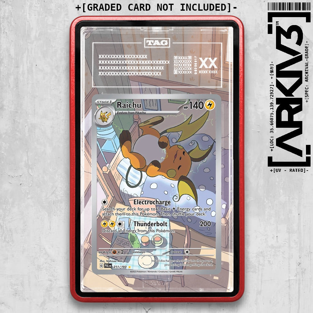 ARKIV3 TAG graded front - Red